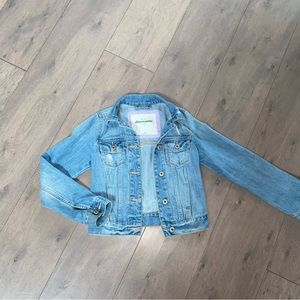 Girls Abercrombie Kids Denim Jacket, Size M